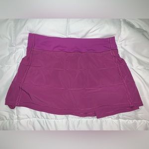 Lululemon PACE RIVAL MID-RISE SKIRT *LONG in the shade Vivid Plum